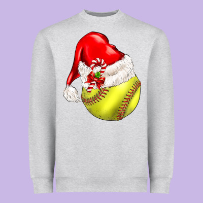 Christmas Sports Heavyweight Sweatshirt Designed By Barkaloodesign