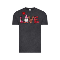 Vintage Black valentine's day gnomes love Vintage Tee - RanaPortraitStore