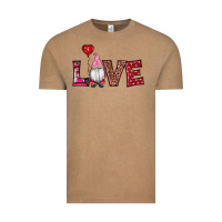 Vintage Coffee valentine's day gnomes love Vintage Tee - RanaPortraitStore