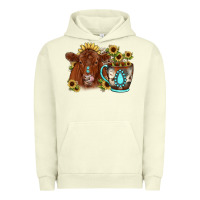 Pigment Pistachio sunflower coffee cup red angus gemstone Urban Hoodie - JahusDesignShop