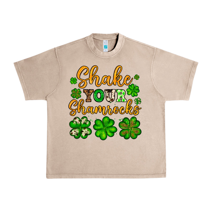 St. Patrick's Shake Your Shamrocks Urban Heavy Tee by OliviaCreatesArt | Teevron