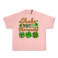 Salmon St. Patrick's Shake your shamrocks Urban Heavy Tee - OliviaCreatesArt