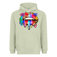 Matcha pride lips Heavyweight Hoodie - AdoDesignShop