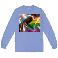 Colony Blue Pride flag Long Sleeve Tee - FaDigitalArtStudio