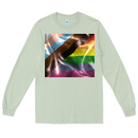 Matcha Pride flag Long Sleeve Tee - FaDigitalArtStudio