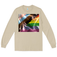 Mushroom Pride flag Long Sleeve Tee - FaDigitalArtStudio