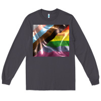 Smoke Pride flag Long Sleeve Tee - FaDigitalArtStudio