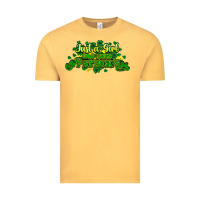 Vintage Mustard Just a girl who loves St. Patrick's Day Vintage Tee - HowdyJamesFarm