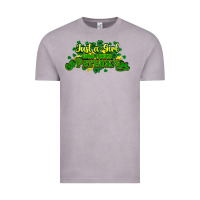 Vintage Zinc Just a girl who loves St. Patrick's Day Vintage Tee - HowdyJamesFarm