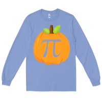 Colony Blue funny halloween and thanksgiving pumpkin pi math  gifts Long Sleeve Tee - maiPhamDesign
