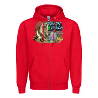 Red raccoon trash panda Zipper Hoodie - BarkalooDesign
