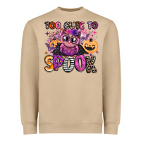 Mushroom wicked cute too cute to spook Heavyweight Sweatshirt - BarkalooDesign