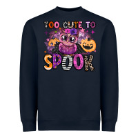 Navy wicked cute too cute to spook Heavyweight Sweatshirt - BarkalooDesign