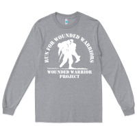 Heather Grey memorial warrior project Long Sleeve Tee - maiPhamDesign