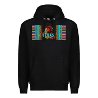 Black texas chica skull with bandana Premium Hoodie - Jasminsmagicworld