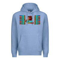 Colony Blue texas chica skull with bandana Premium Hoodie - Jasminsmagicworld