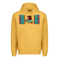 Mustard texas chica skull with bandana Premium Hoodie - Jasminsmagicworld