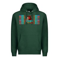Sports Green texas chica skull with bandana Premium Hoodie - Jasminsmagicworld