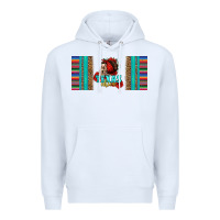 White texas chica skull with bandana Premium Hoodie - Jasminsmagicworld