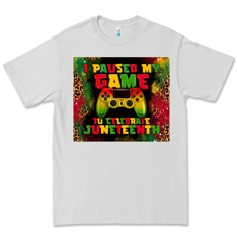 I Paused My Game Premium Tee by TumblerDesignByShophia | Teevron