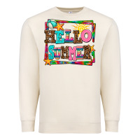 Sandshell hello summer Premium Sweatshirt - AdoDesignShop