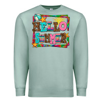Seafoam hello summer Premium Sweatshirt - AdoDesignShop
