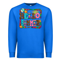 True Royal hello summer Premium Sweatshirt - AdoDesignShop