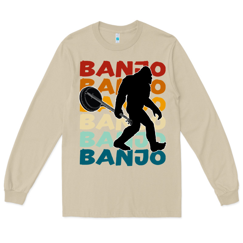 Banjo T  Shirt Banjo   Banjo Bigfoot T  Shirt Long Sleeve Tee by maiPhamDesign | Teevron