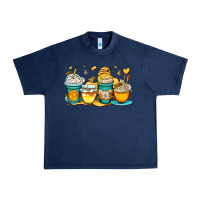 Navy honey bee coffee cups Urban Heavy Tee - OliviaCreatesArt