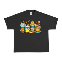 Pigment Black honey bee coffee cups Urban Heavy Tee - OliviaCreatesArt