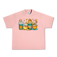 Salmon honey bee coffee cups Urban Heavy Tee - OliviaCreatesArt
