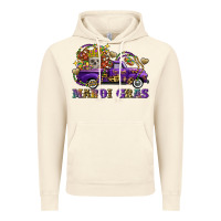 Vintage Artic mardi gras skull truck Vintage Hoodie - FaDigitalArtStudio