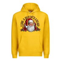 Lemon i love a man with beard Premium Hoodie - CowhideDigitalArt