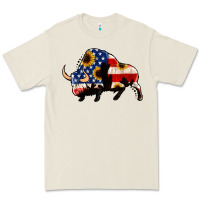 Bone american flag bison Premium Tee - Jasminsmagicworld