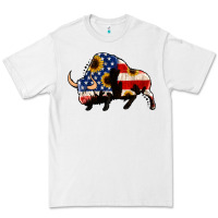 White american flag bison Premium Tee - Jasminsmagicworld