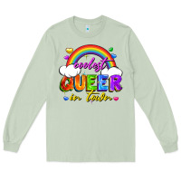 Matcha Coolest queer in town Long Sleeve Tee - FaDigitalArtStudio