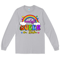 Moon Dust Coolest queer in town Long Sleeve Tee - FaDigitalArtStudio