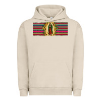 Pigment French Oak lady of Guadalupe  sunflower Urban Hoodie - JahusDesignShop