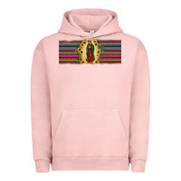 Pigment Salmon lady of Guadalupe  sunflower Urban Hoodie - JahusDesignShop