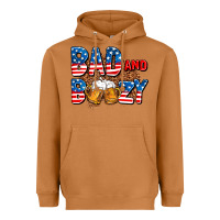 Meerkat bad and boozy usa Heavyweight Hoodie - AdoDesignShop