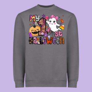 My 1st Halloween Heavyweight Sweatshirt Designed By Barkaloodesign