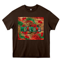 Chocolate Brown Mexicana Heavy Core Tee - texasbilliewilder