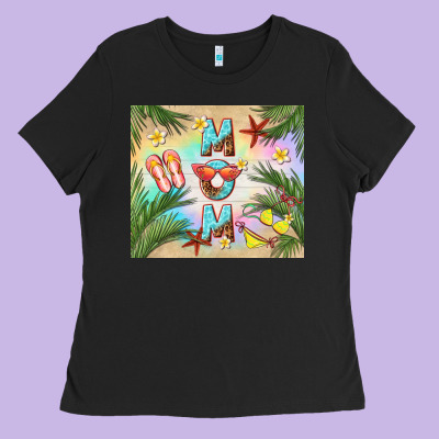 Summer Mom Ladies Tee Designed By Tumblerdesignbyshophia
