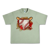 Oil Green baseball home plate Urban Heavy Tee - Jasminsmagicworld