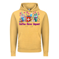 Vintage Mustard Coffee Nurse Repeat Nurse Coffee Cups Vintage Hoodie - FaDigitalArtStudio