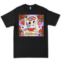 Black sweet summer cute unicorn Premium Tee - TumblerDesignByShophia