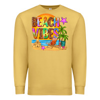 Antique Gold beach vibes Premium Sweatshirt - AdoDesignShop