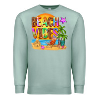 Seafoam beach vibes Premium Sweatshirt - AdoDesignShop