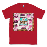 Red mom daily affirmation Classic Tee - TumblerDesignByShophia