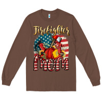 Chestnut Firefighter mom Long Sleeve Tee - FaDigitalArtStudio